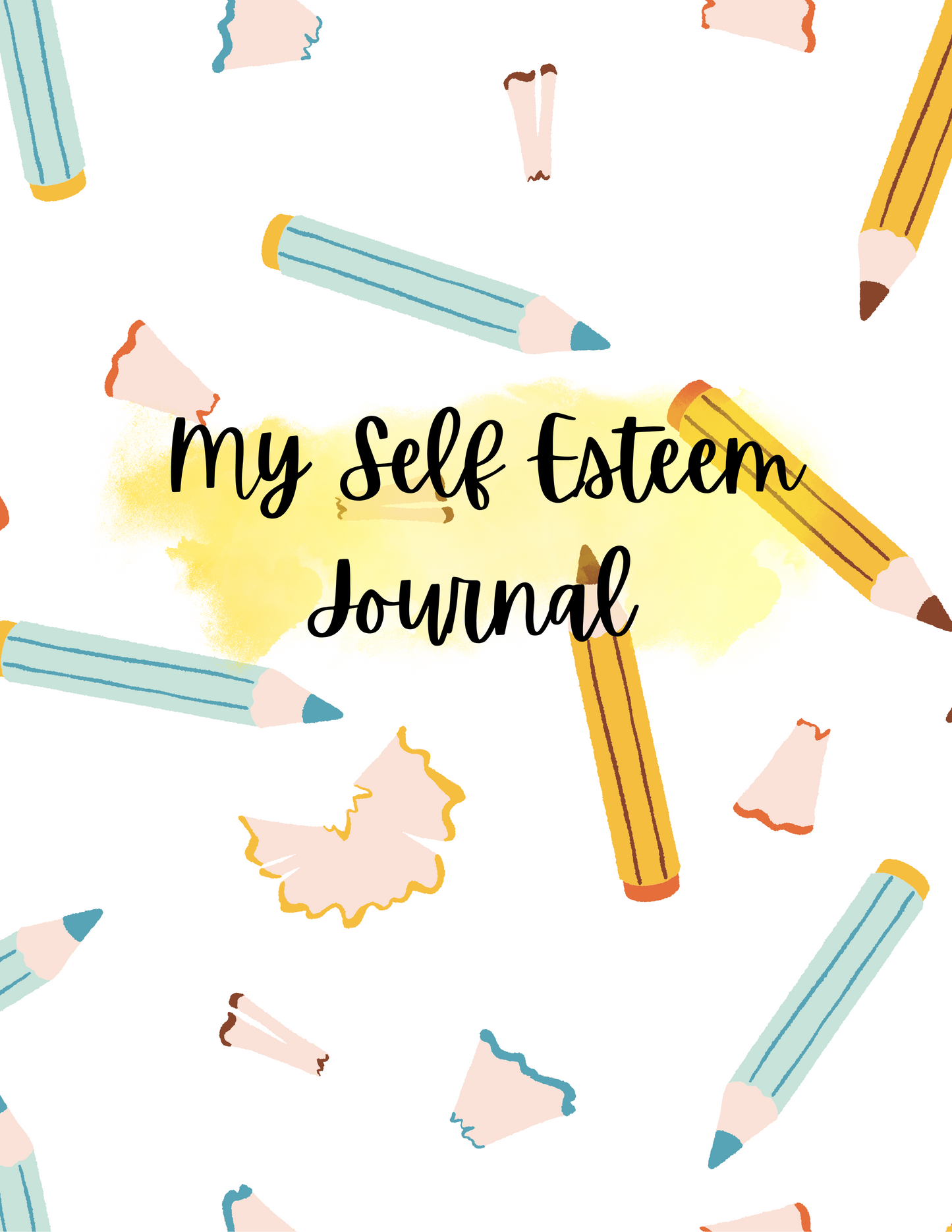 Kids Self-Esteem Journal Digital Download