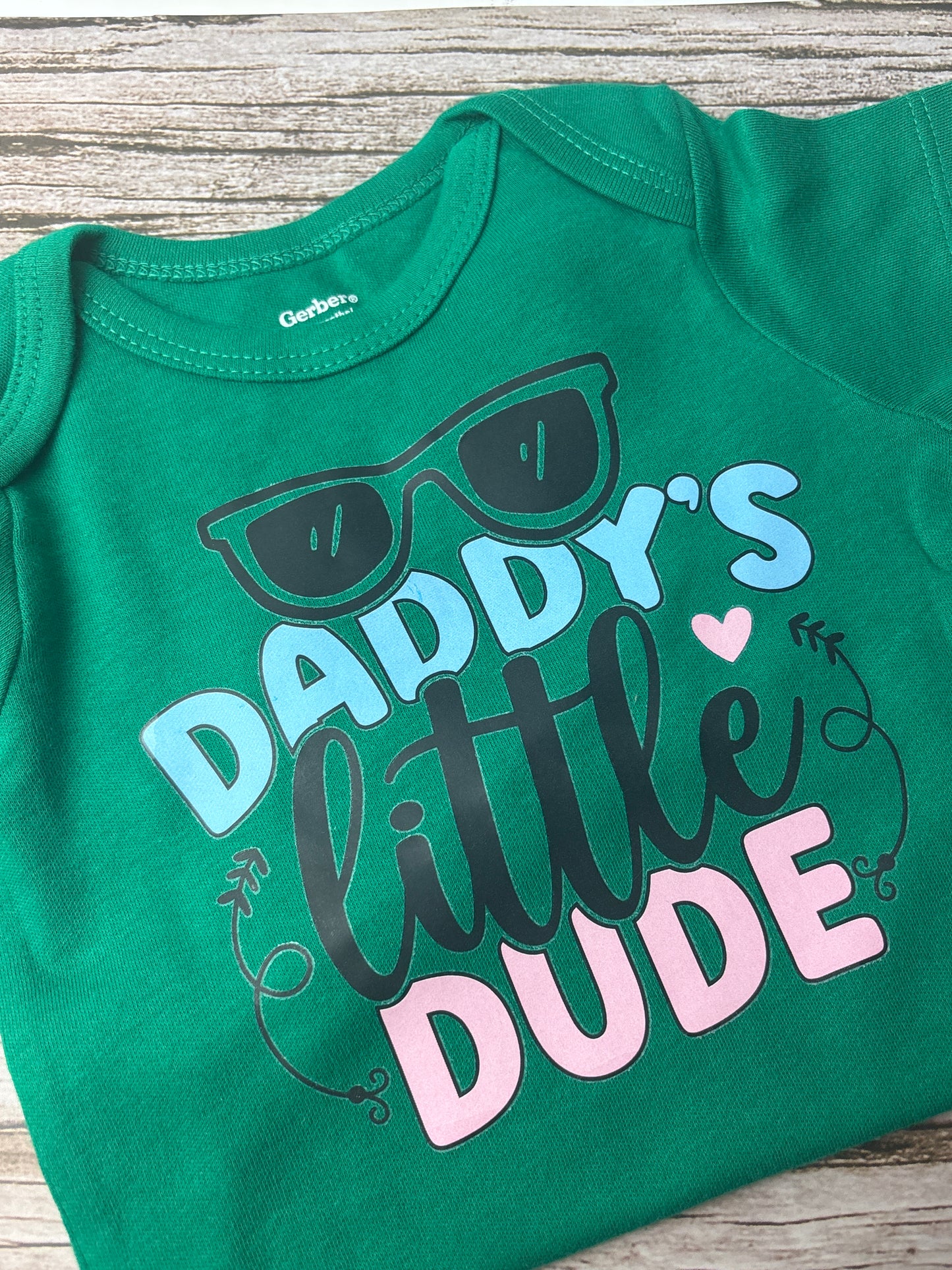 Daddy’s Little Dude Baby Onesie