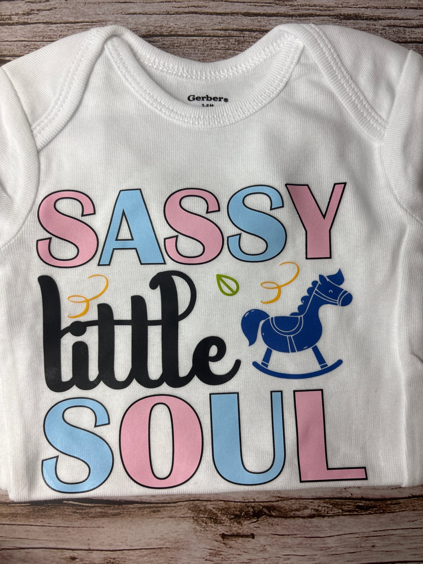 Sassy Little Soul Baby Onesie