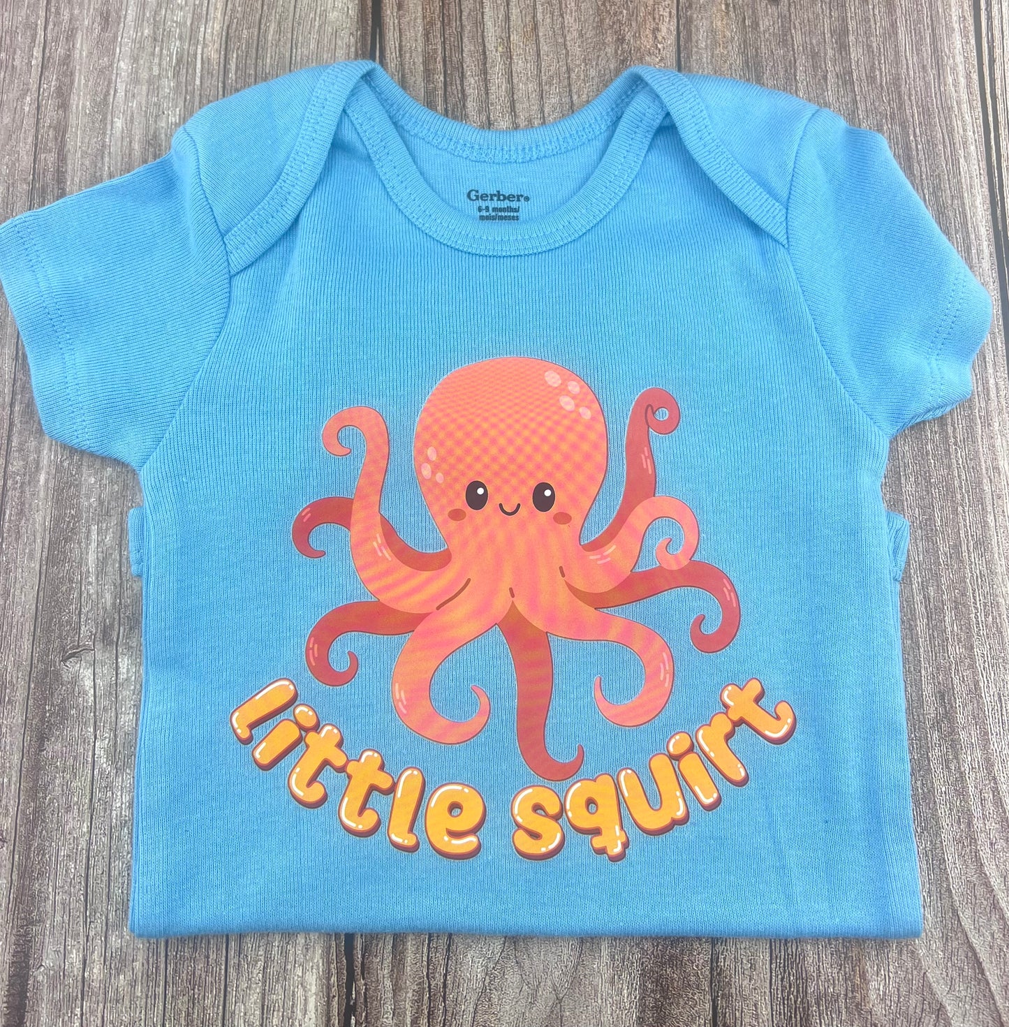 Little Squirt Baby Onesie