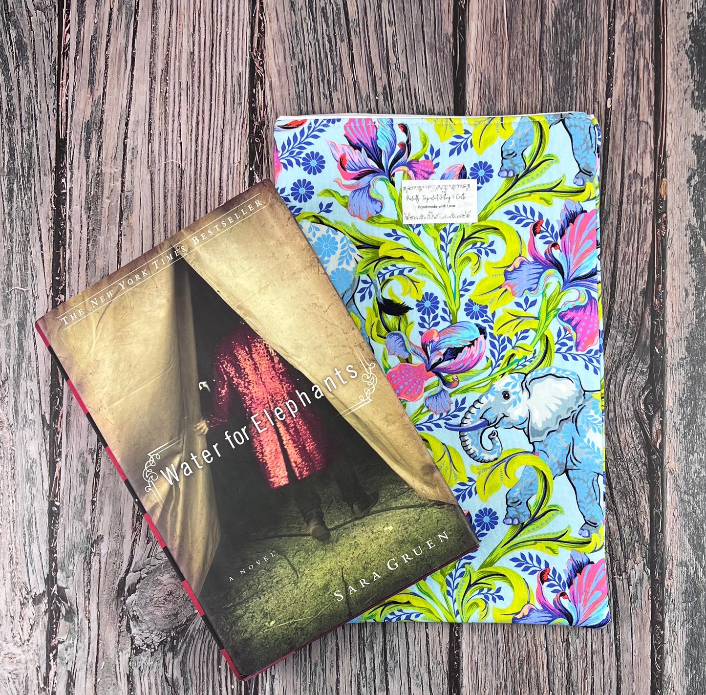 Blue Safari Book Sleeve