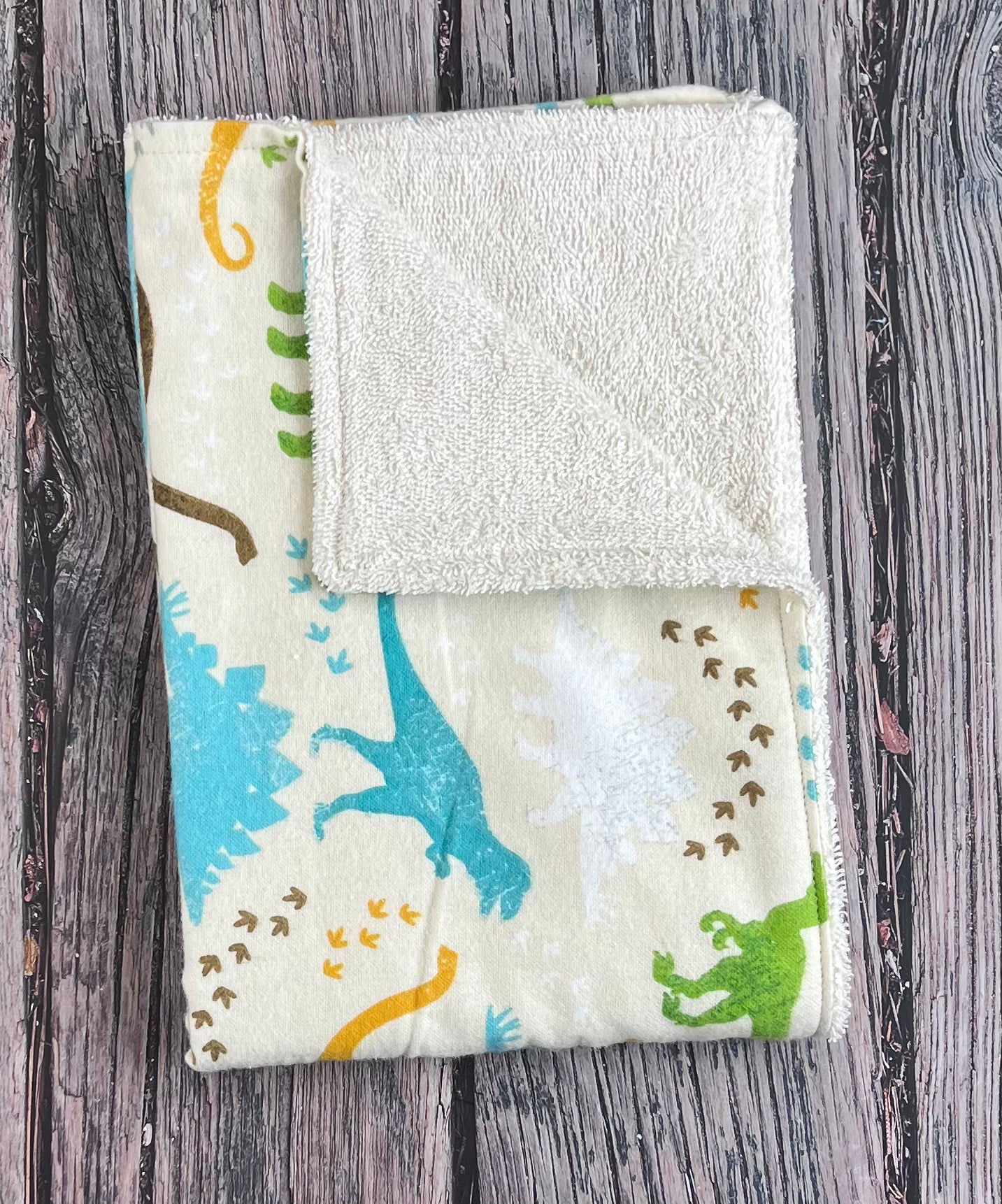 Dinosaurs Burping Cloth