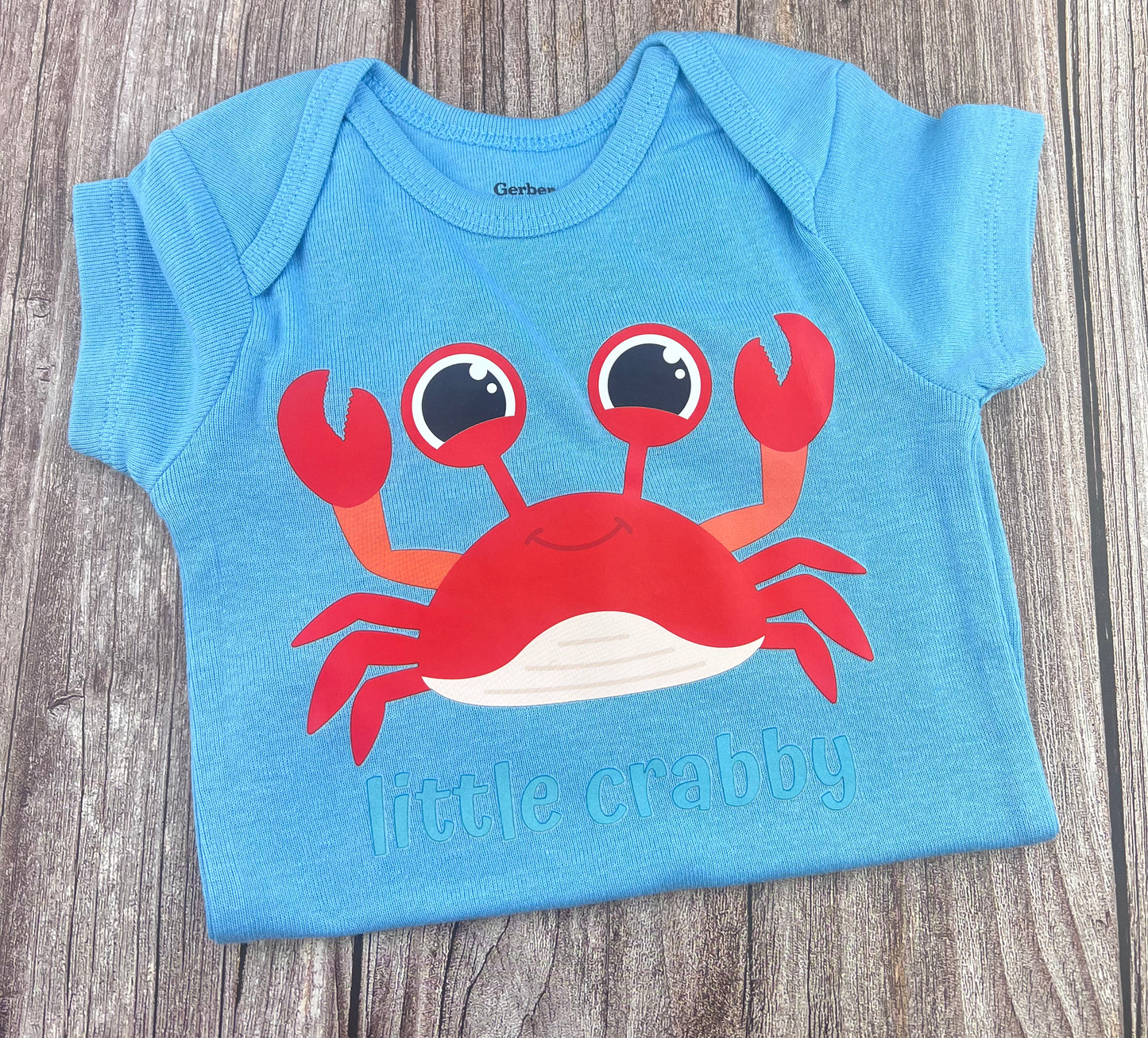 Little Crabby Baby Onesie