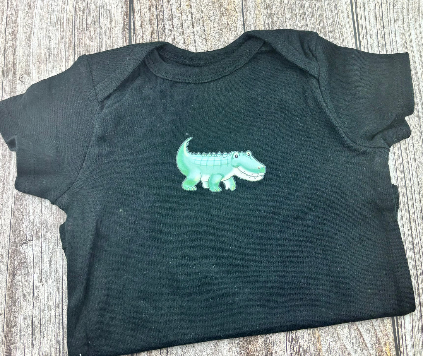 Alligator Baby Onesie