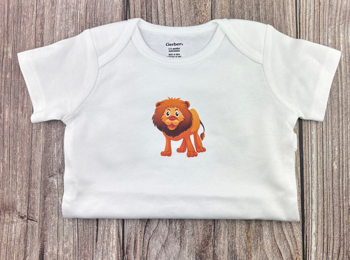 Lion Fever Baby Onesie