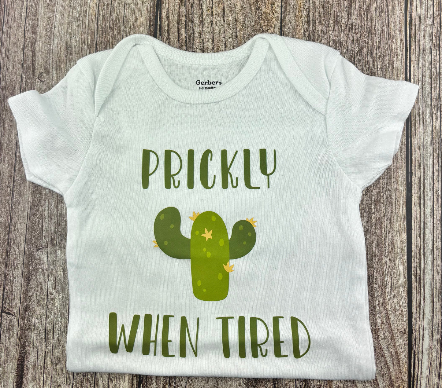 Prickly When Tired Baby Onesie