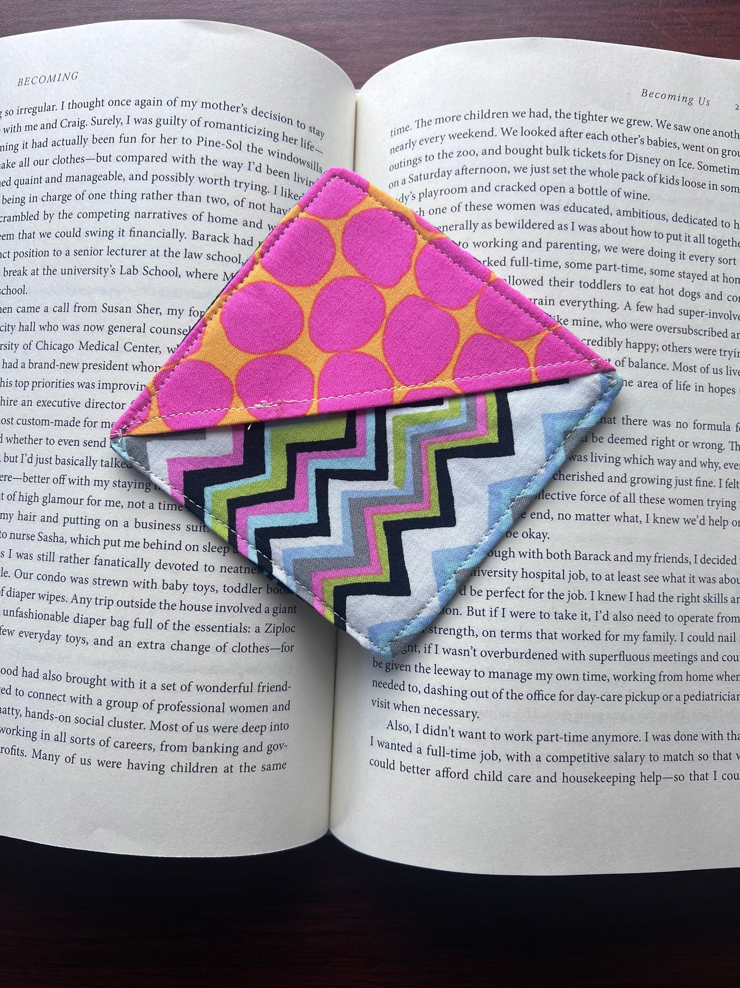Island Handmade Corner Bookmark