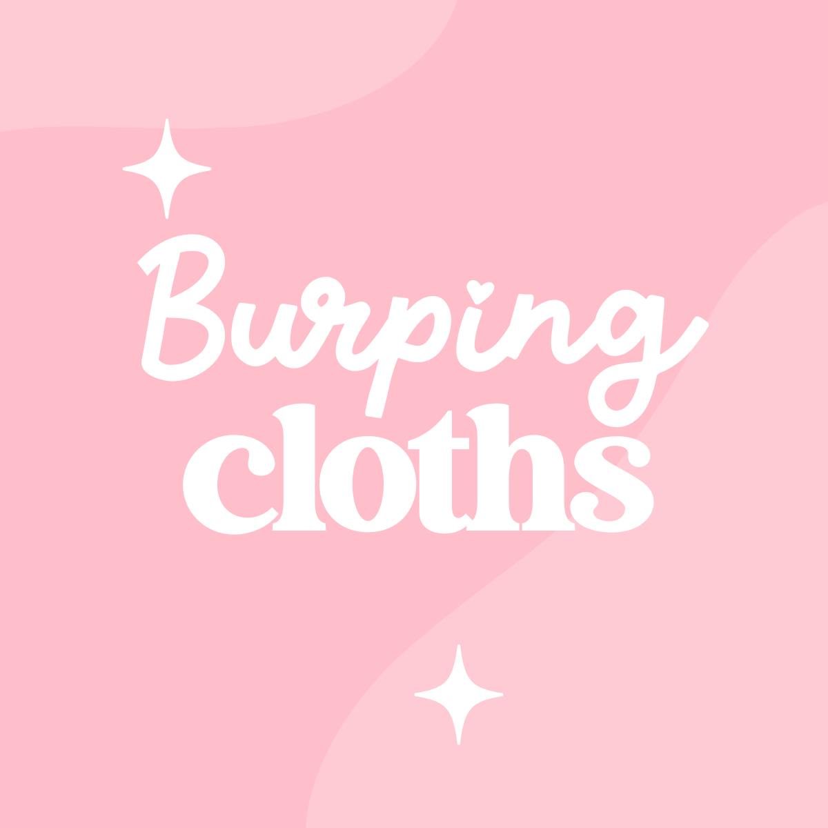 Terrycloth and Flannel Burping Cloths