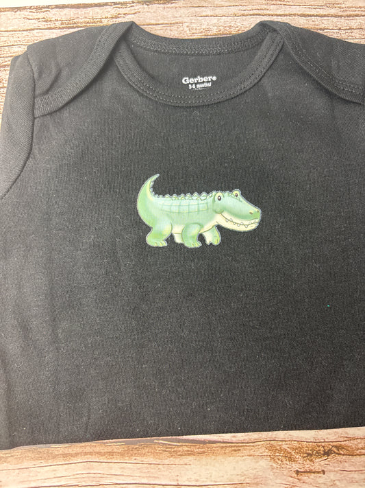 Alligator Baby Onesie