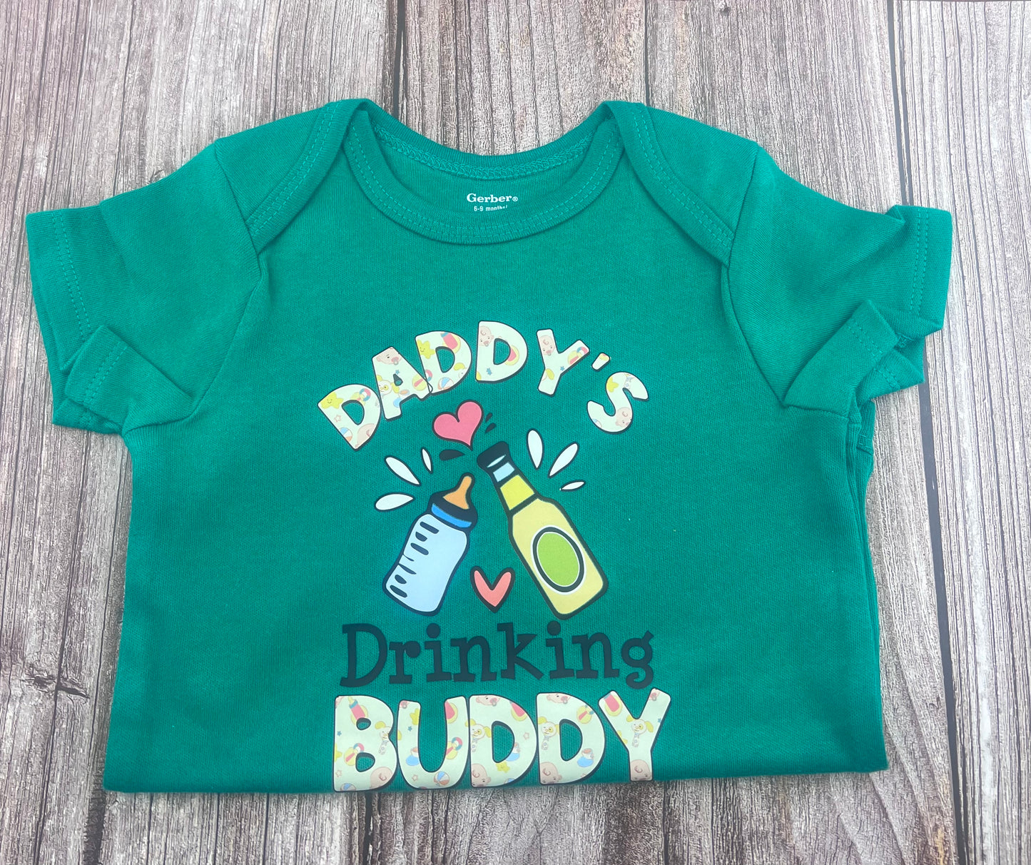 Daddy’s Drinking Buddy Baby Onesie