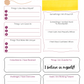 Kids Self-Esteem Journal Digital Download