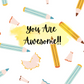 Kids Self-Esteem Journal Digital Download