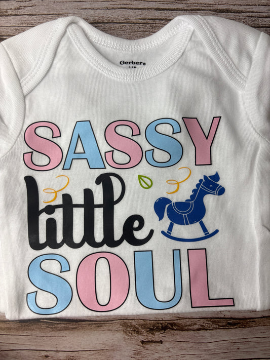 Sassy Little Soul Baby Onesie