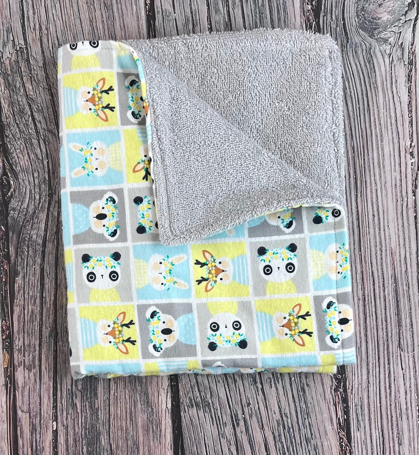 Koala & Friends Burping Cloth