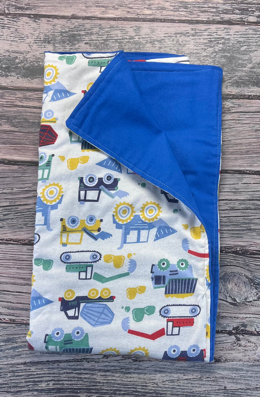 Trucks & More Trucks Receiving Blanket