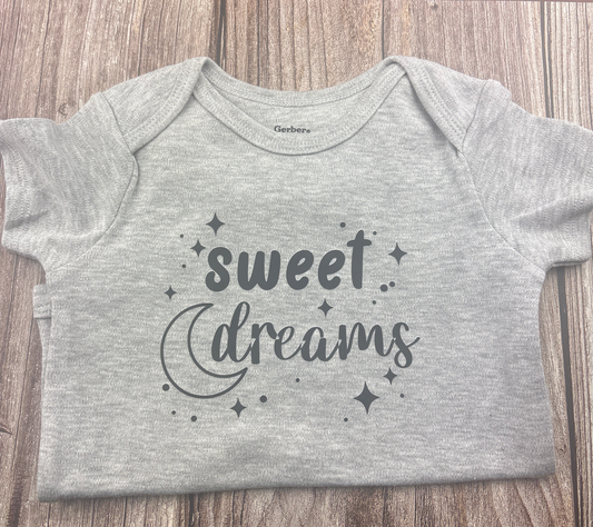 Sweet Dreams Baby Onesie