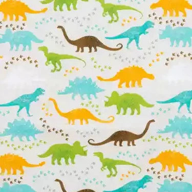 Dinosaurs - Vanilla Terrycloth