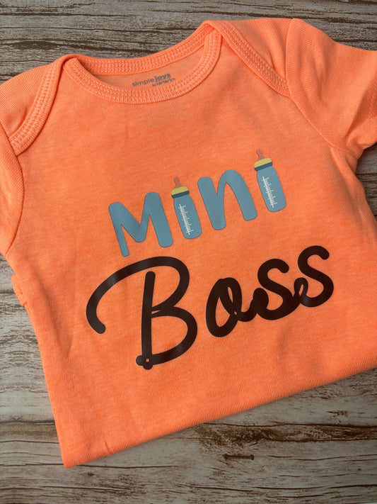 Mini Boss Baby Onesie