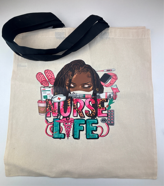 Nurse Life Tote Bag