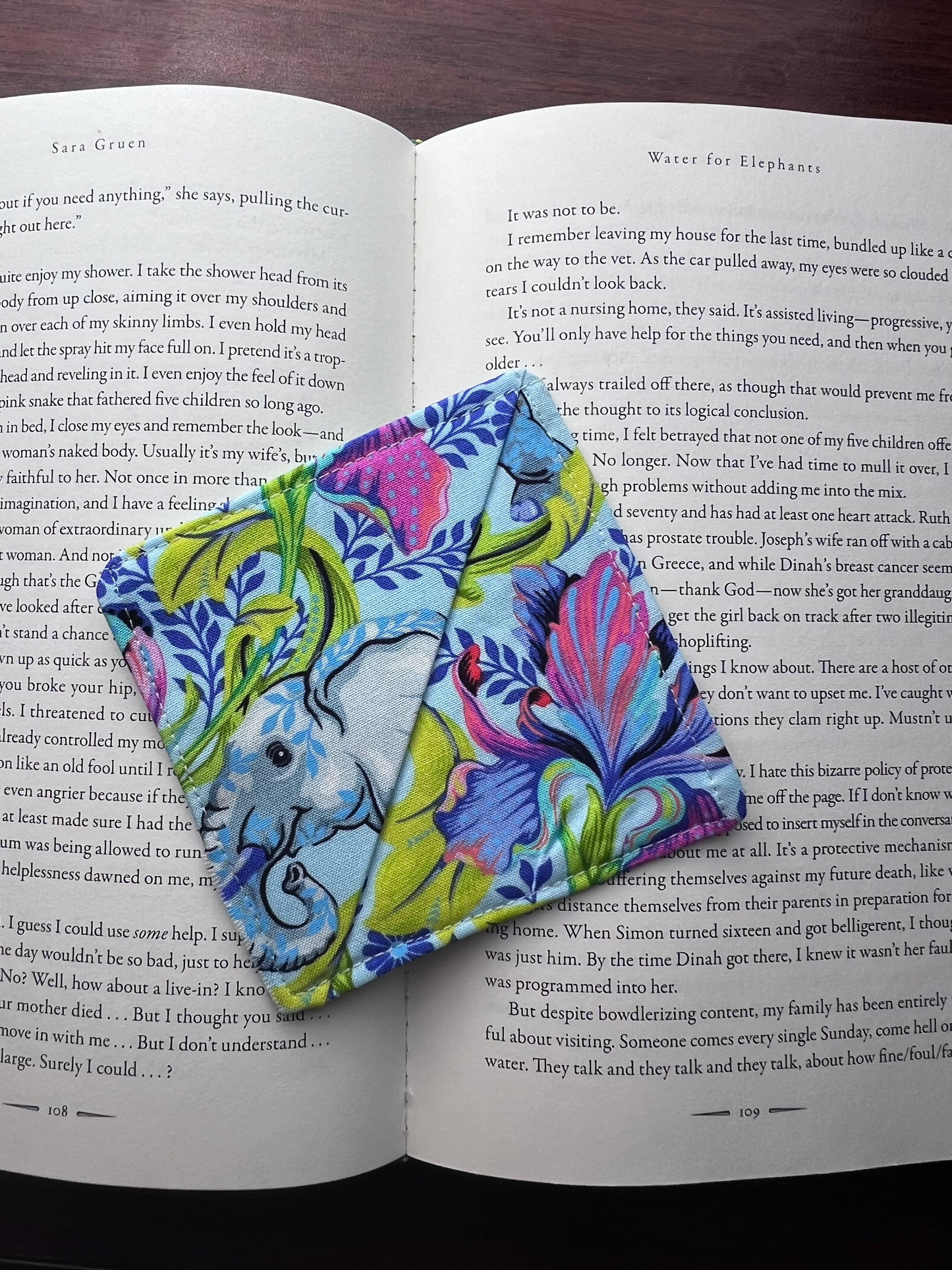 Untamed Handmade Corner Bookmark