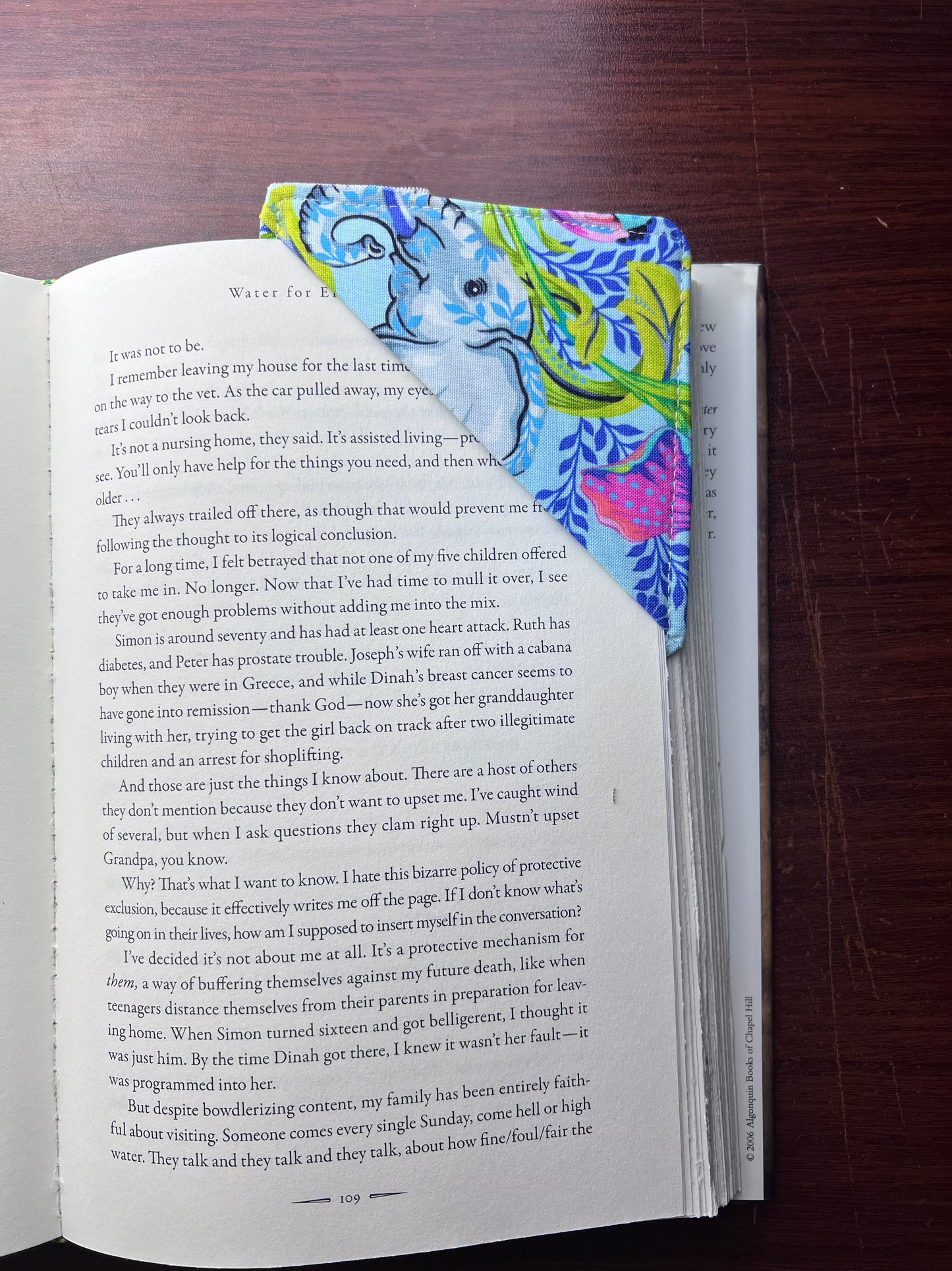 Untamed Handmade Corner Bookmark