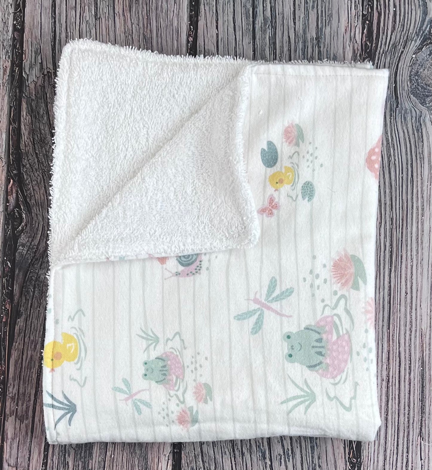 Soft Sands Burping Cloth