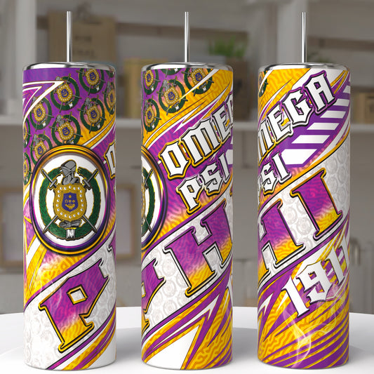 Omega Psi Phi 20 oz Tumbler