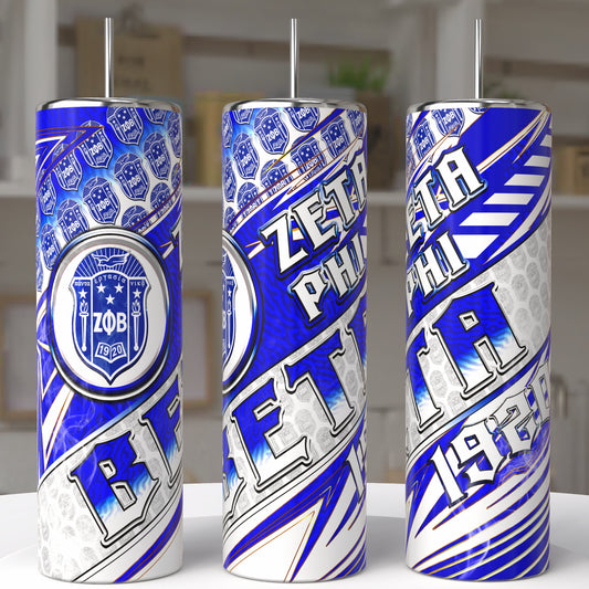 Zeta Phi Beta 20 oz Tumbler